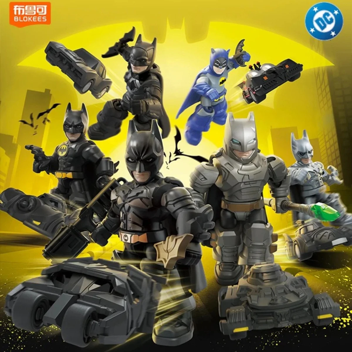 Blokees DC Defender Version 01: Legendary Batman Assemble Banged