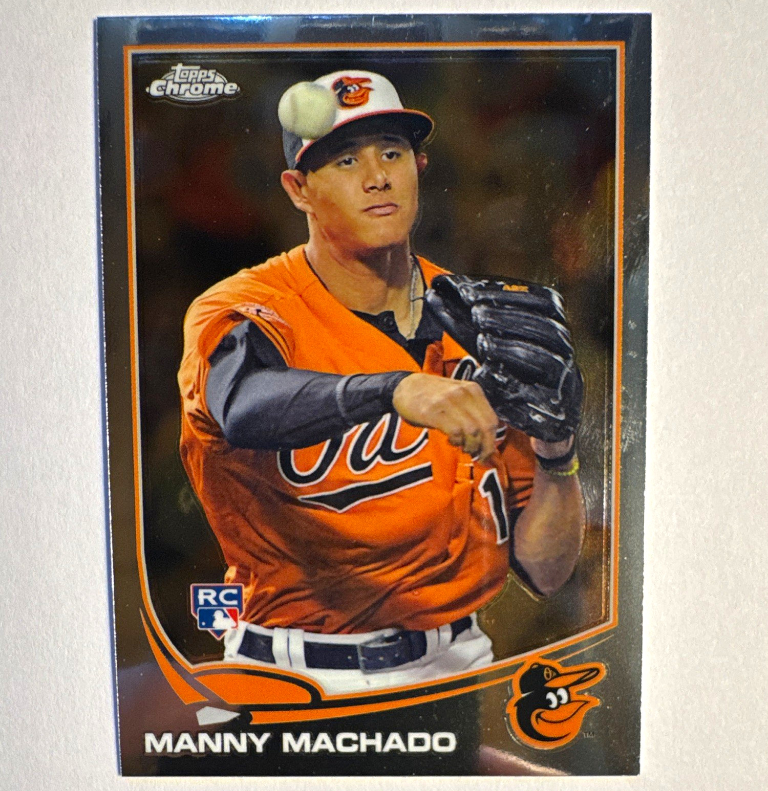 Topps 2013 Topps Chrome Manny Machado Baltimore Orioles #12 RC Base Set