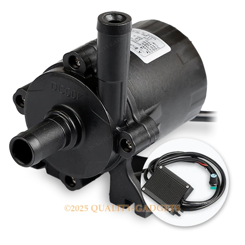 DC12V Brushless Water Pump Garden Pump Speed Adjustable 1260L/H Flow 12.0m Head