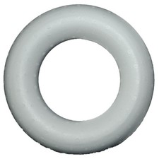 STYROPOR HALB RING, 35cm, RÖMER Styroporring Kranz Halbring Vollmaterial/1 Stück