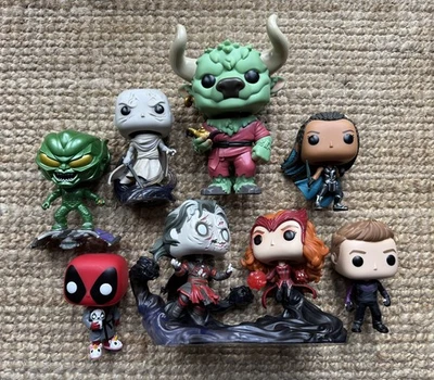 Marvel Funko Pop Collection Unboxed 1075 | 1004 | 327 | 1211 | 1168 |1042 | 1043 - Image 1 of 4