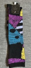 Disney Nightmare Before Christmas Knee High Socks Pink Multi Black Yellow Blue