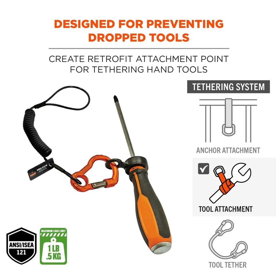 Kit de amarre de herramientas manuales para destornilladores y llaves hexagonales Incluye 4 herramientas A... Foto 2 de 4
