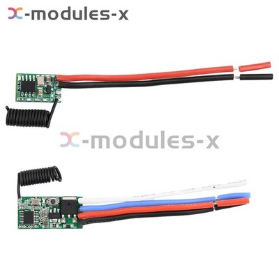 433MHz Long Range Wireless Remote Control Transmitter Receiver Module DC 3V-24V