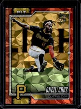 2026 Topps Oneil Cruz Orange Diamante Foil #/25 Pirates