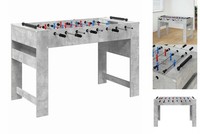 TischfußBalltisch Beton Grau 125X60,5X80 Cm Spanplatte