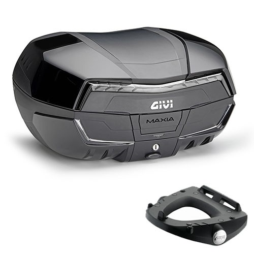 Givi Kit V58NNTB2 Bauletto 58LT Schwarz Mit Piastra FüR BMW R 1150 RT 2001-image
