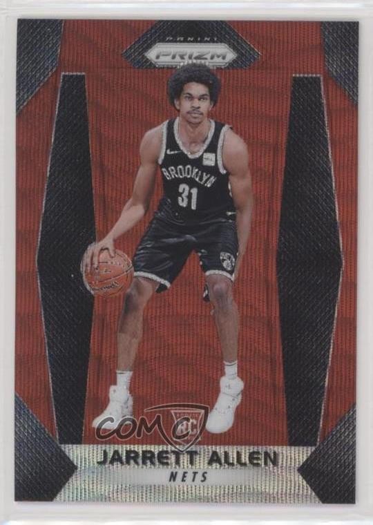 2017-18 Panini Prizm Ruby Wave Prizm Jarrett Allen #154 0b4t