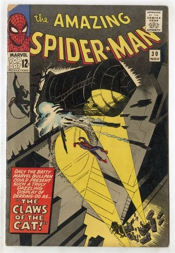 Amazing Spider-Man #30 VG 4.0  Claws of the Cat  Marvel  1965  No Reserve