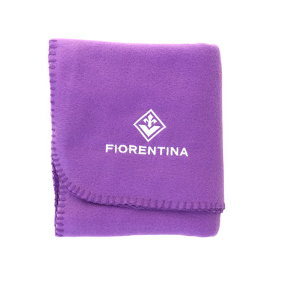 Plaid Fleecedecke kompatibel mit Fiorentina Calcio lila 90x150cm