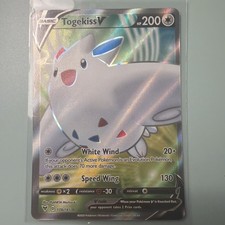 Togekiss V Full Art 178/185 Pokemon SWSH04 Vivid Voltage Holo Ultra Rare NM Mint on eBay