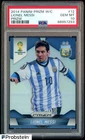 2014 Panini Silver Prizm World Cup Soccer #12 Lionel Messi PSA 10 GEM MINT