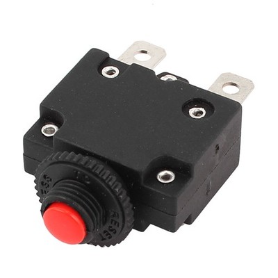 AC 125/250V 20A Air Compressor Circuit Breaker Overload Protector Button