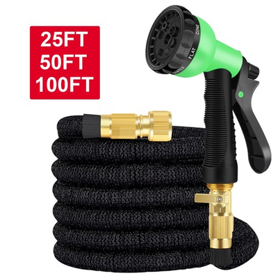 #ad #ad 25 50 100ft HEAVY DUTY 3X Stronger Deluxe Expandable Flexible Garden Water Hose $16.89