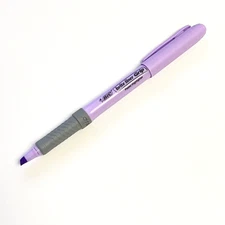 20 BIC Brite Liner Grip Highlighter Chisel Tip PURPLE NEW 20 pk Highlighters NEW