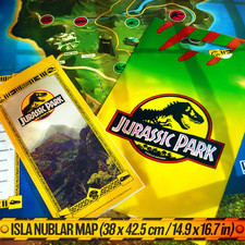 Neuheit Jurassic Park Isla Neblar Karte Geschenk Bag Ingen Abzeichen T-Rex Lex
