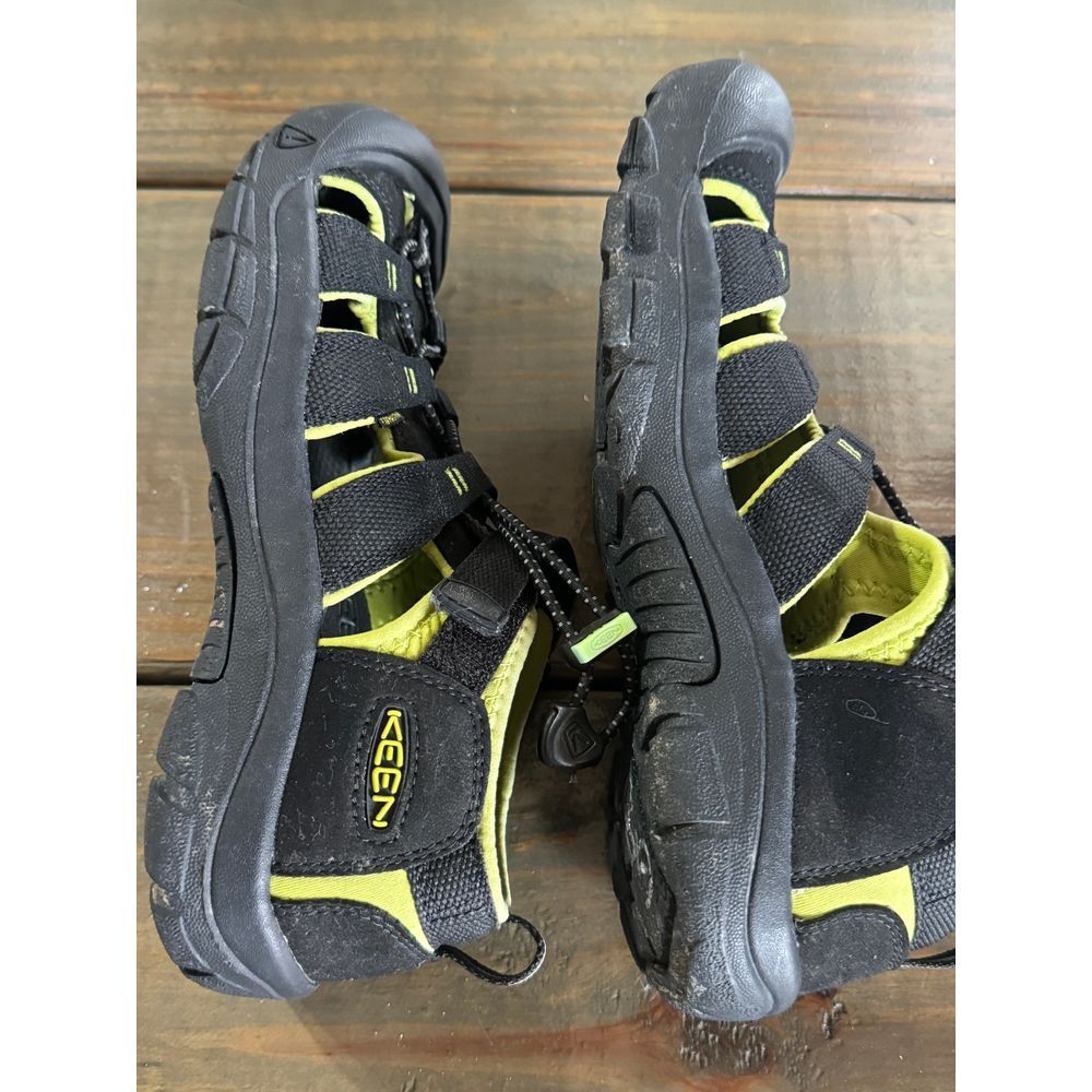 Sandali sportivi bambini KEEN Newport H2 impermeabili escursionismo acqua nero giallo taglia 5