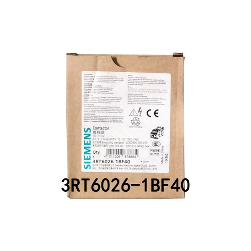 SIEMENS new Sealed contactor Fast Shipping DC110V 3RT60261BF40 3RT6026-1BF40 - Picture 3 of 5