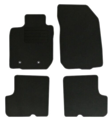 Veloursfußmatten für Dacia Duster I 4x4 Bj. 2010 - 2013 Automatten Passend BASIC