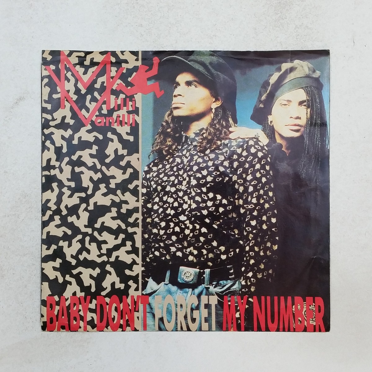 ミリ・ヴァニリ　Baby Don't Forget My Number　CD BabyDontForgetMyNumber.jpg