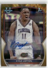 2022-23 University #18 Kyle Lofton Prospect Auto Gold #/50 Gators ☘️725