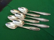 WMF Model 1500 Wave Pattern Appetizer Spoon for 6 People Silver 90s Excellent