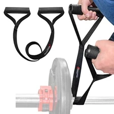 Gym Portable T Bar Row Straps Handle for Olympic Bars Barbell Grips Only Handle