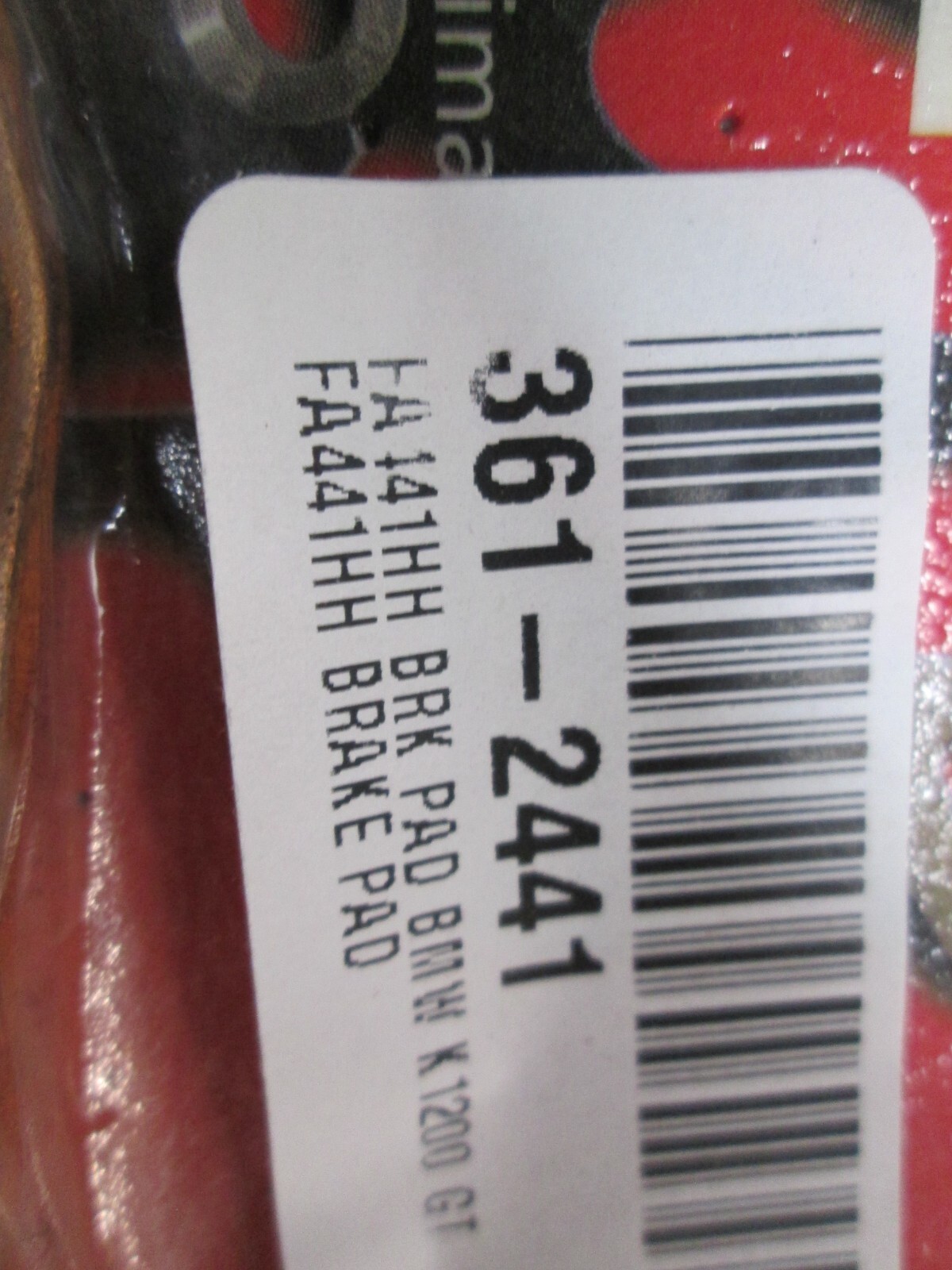 EBC BRAKE PADS BMW K1200GT 2007+2008 / FRONT SINTERED eBay