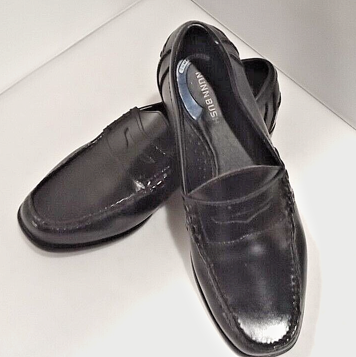 Nunn Bush comfort gel cushioned  comfort slip on shoes 9.5m Amazon.com | Nunn Bush Cameron Comfort Walking Oxford Black  main image 3