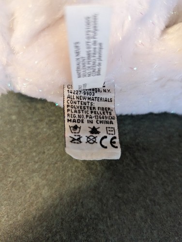 Ganz Webkinz Arctic Polar Bear Plush Stuffed animal White Blue nose and feet 9in - Picture 5 of 10