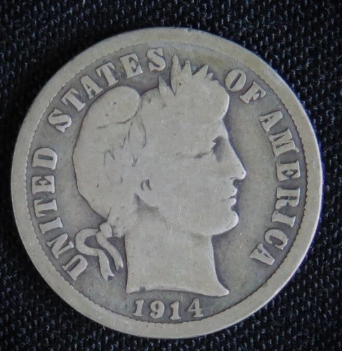 1914   Barber Dime                  (249-2)
