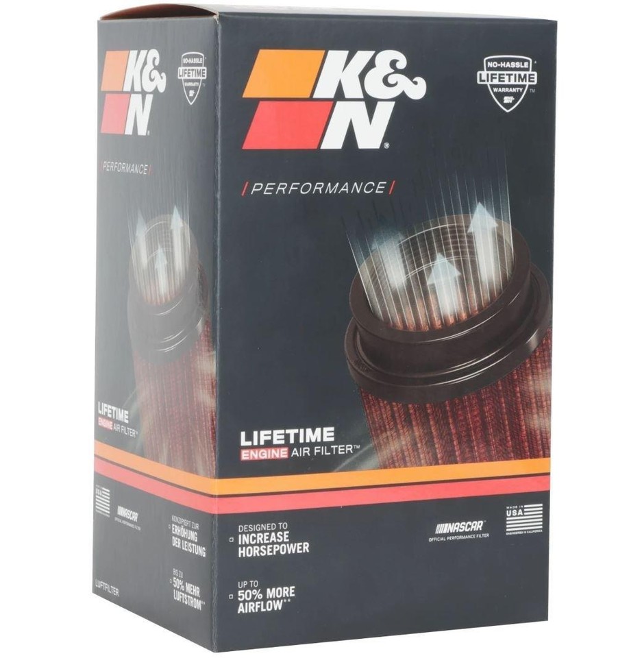 K&N YA-1605 Luftfilter – Waschbar, Wiederverwendbar, Für Erhöhte Motorleistung