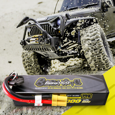 Batería Lipo Gens Ace 3s 11.1v 5300mah 60c Conector T Deans | Meses sin interés