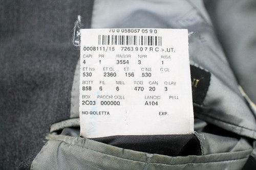 Corneliani Leader Blazer Men (EU) 52 Wool Super 120's Notch Lapel Blend - Picture 11 of 21