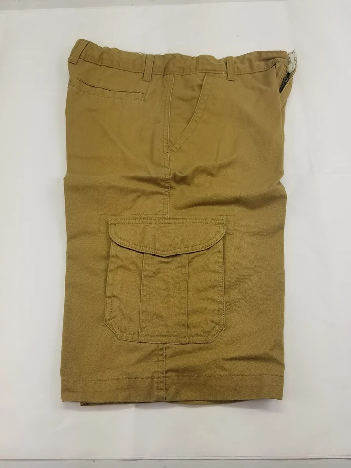 Pantalones Cortos Desteñidos Glory Niños Talla 18 Cargo Tostado A8 Foto 2 de 4