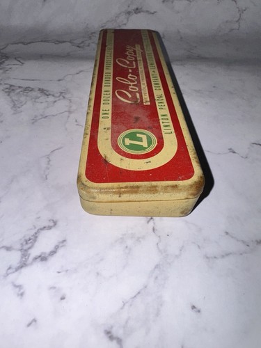 Vintage Linton Pencil Company Colo-Copy Pencil Tin Made in USA Empty - Picture 6 of 10