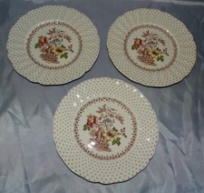 Royal Doulton England Grantham Set of 3 Salad Plates 7 1/4"