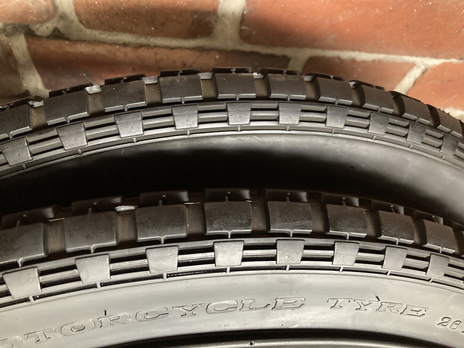 2X NEW ENSIGN 26 X 2” BEADED EDGE TYRES VETERAN MOTORCYCLE DUNLOP CORD