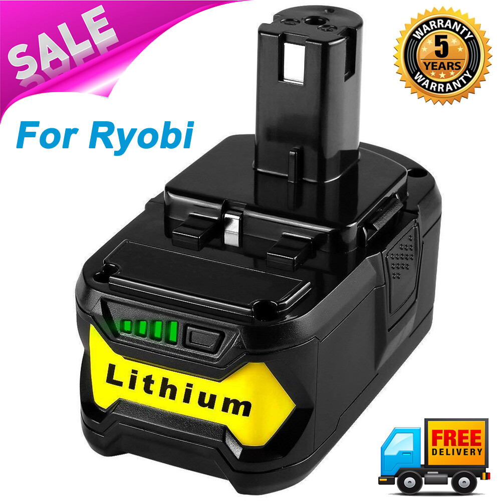 Batterie Ryobi Chargeur 6000mAh Avec Batterie Pour Ryobi Battery