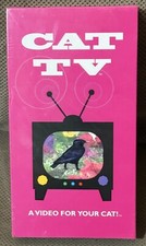 Cat TV [VHS Tape - 1996] Video For Your Cat! - 735494123835 ** BRAND NEW **