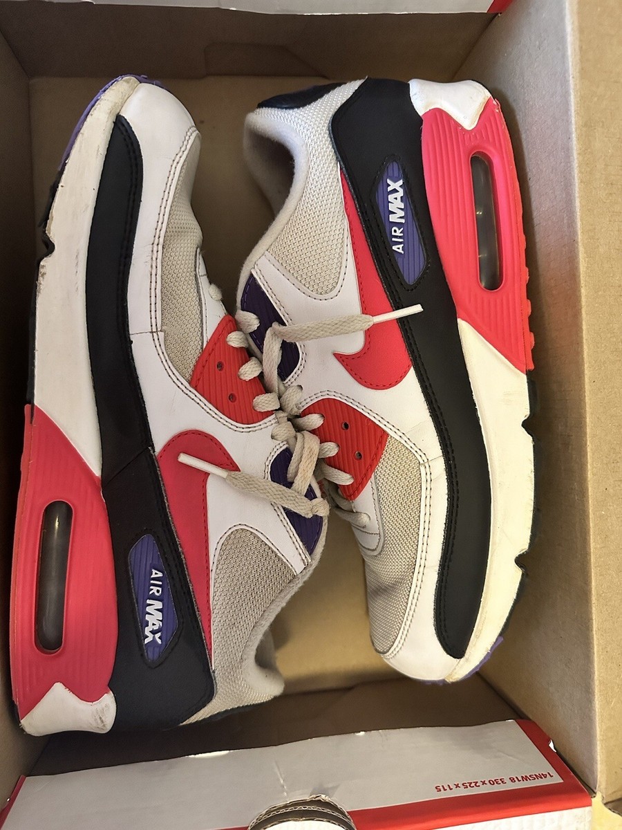 Nike Air Max 90 Essential \'Grey Fuchsia\' Nike WMNS Air Max 90 Essential Pure Platinum Fuchsia Flash  main image 4