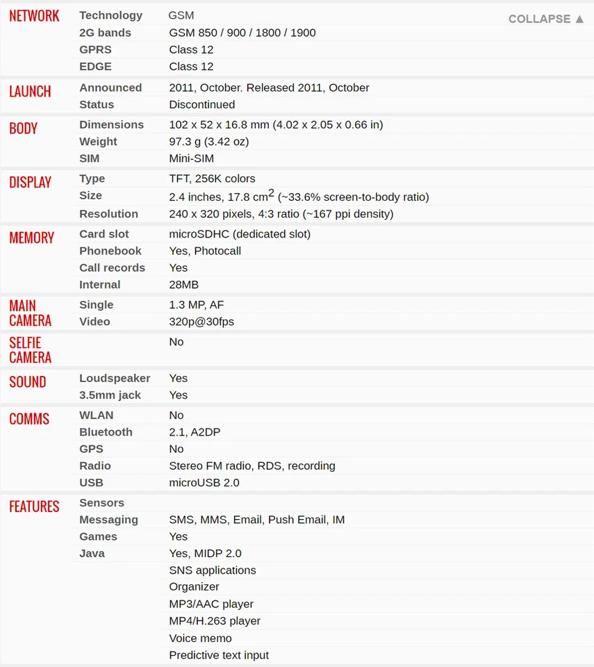 Samsung C3520 1.3 MP Camera 2.4" Original Unlocked GSM MP3 2G Flip Mobile Phone - Image 2 of 4