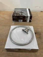 Signature Hardware SHBETR2ZBN Beasley Wall Mounted Towel Ring, Brushed Nickel
