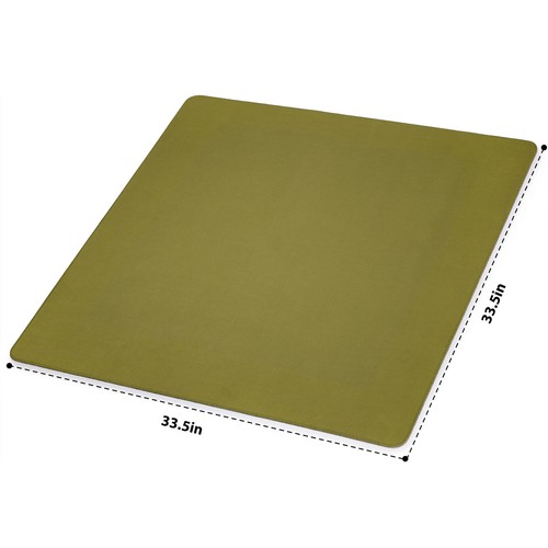 Table Cover for Mahjong, Poker, Card Games and Dominos - Green, 33.5" - Picture 4 of 7