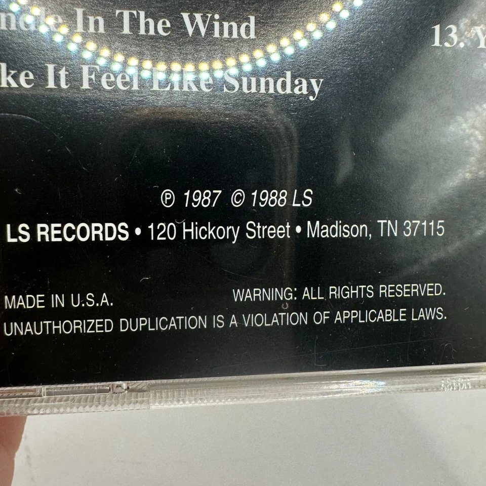 Cristy Lane All In His Hands CD 1998 LS Records Foto 3 de 4