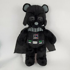 Build a Bear Darth Vader Star Wars Stuffed Plush 18" Black Outfit Hat Boots