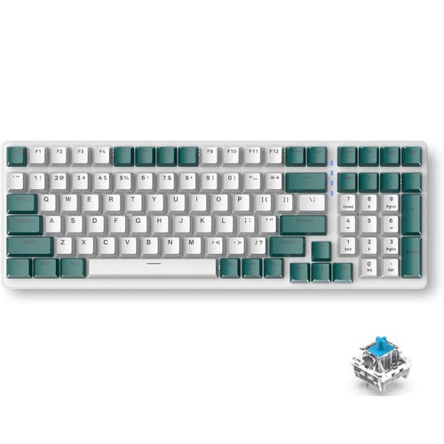 Mechanical Gaming Keyboard RGB Backlight Wired Coiled USB Cable Type-C to USB-A - Picture 20 of 26