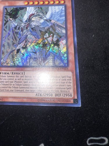 MASTER PEACE, THE TRUE DRACOSLAYING KING Secret Rare - MACR-EN024 Yugioh NM - Picture 6 of 6