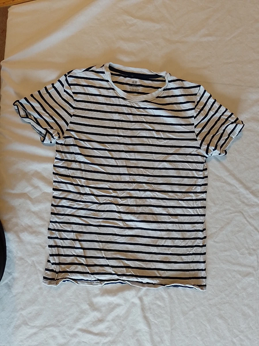 T shirt bianca per bambina H M taglia 12 14 maniche corte 23831