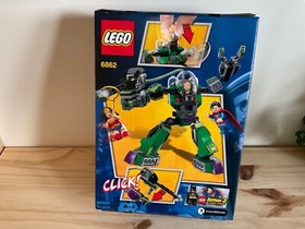 LEGO 6862 Superman with Lex Luther and Wonder Woman Comic Book included